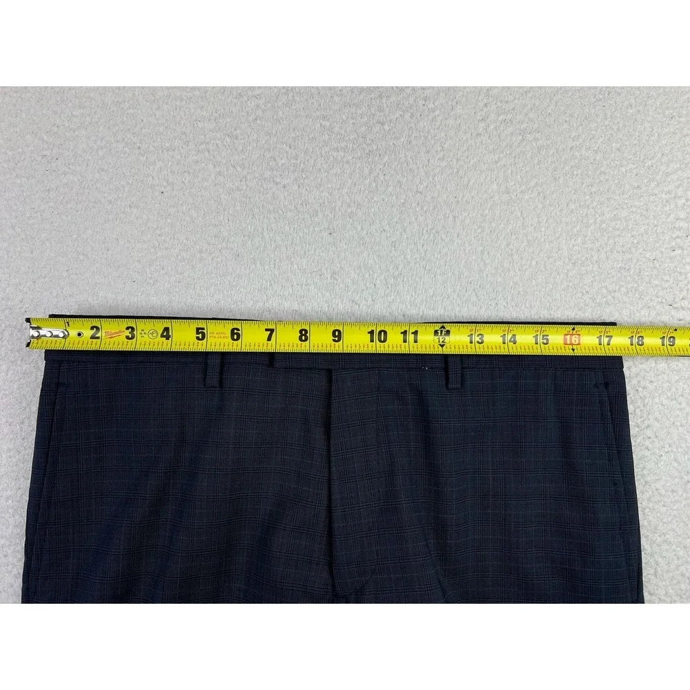 Banana Republic Dress Pants Mens 33x32 Blue Performance Wool Slim Fit NEW